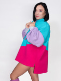 BLUZA KOLOROWA ZE STÓJKĄ C