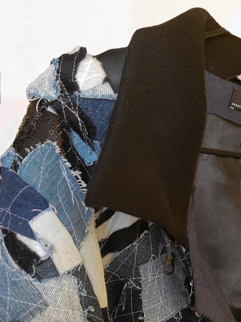 PŁASZCZ JEANS PŁASZCZ JEANS
